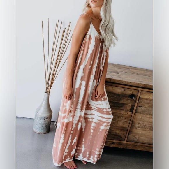 Women’s tie dye jumpsuit/romper - Picture 2 of 5